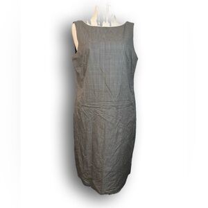 Lauren Ralph Lauren Black and White Checkered Gingham Dress